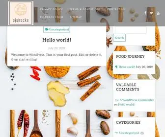 Ajshacks.com(Aj shacks) Screenshot