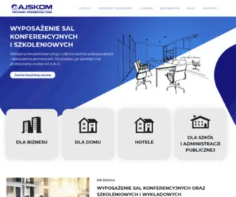 Ajskom.com.pl(Wyposażenie) Screenshot