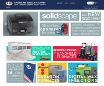 Ajstools.com(American jewelry supply) Screenshot