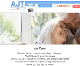 Ajtdiabeticinc.com(AJT Diabetic) Screenshot