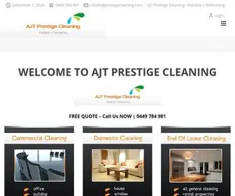 Ajtprestigecleaning.com.au(AJT Prestige Cleaning) Screenshot