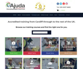 Ajuda.org.uk(Ajuda Training Services) Screenshot