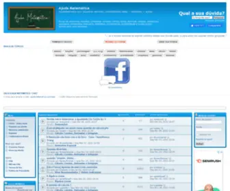 Ajudamatematica.com(Ajuda Matemática) Screenshot