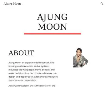 Ajungmoon.com(AJung Moon) Screenshot