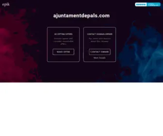 Ajuntamentdepals.com(Make an Offer if you want to buy this domain. Your purchase) Screenshot