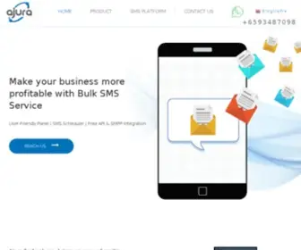 Ajuratech.com(SMS Campaign) Screenshot