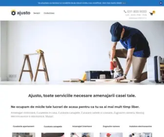 Ajusto.ro(Amenajări interioare cu meșteri aleși pe sprânceană) Screenshot