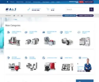 AJVS.com(Turbo Pump Repair) Screenshot
