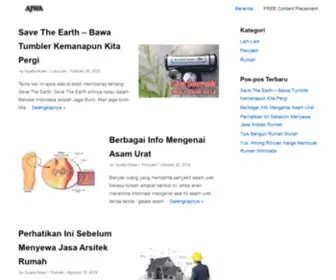 Ajwa.web.id(Ajwa Blog) Screenshot