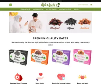 Ajwadates.co(Original madina ajwa dates) Screenshot