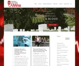 AJWRB.org(Advocates for Jehovah's Witness Reform on Blood) Screenshot