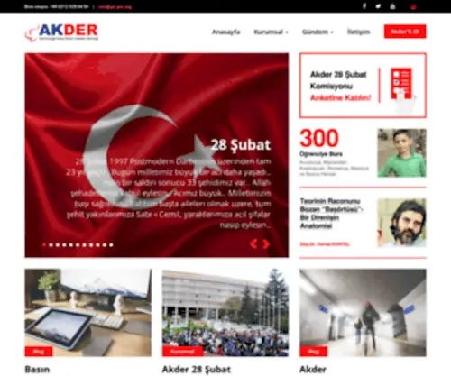 AK-Der.org(Insan hakları) Screenshot