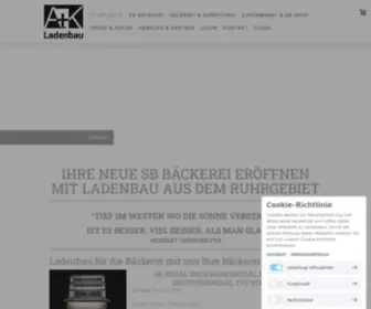 AK-Ladenbau.de(Mit der richtigen Verkaufstheke zum Erfolg) Screenshot