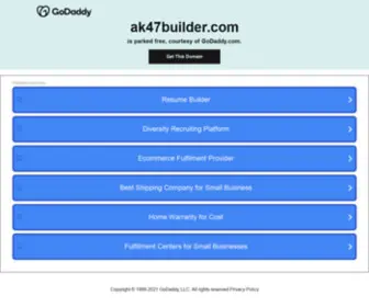 AK47Builder.com(AK47 Builder) Screenshot