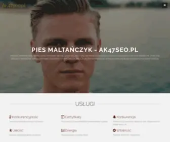 AK47Seo.pl(SEO: Szerokie Ewolucje i Odkrycia A) Screenshot