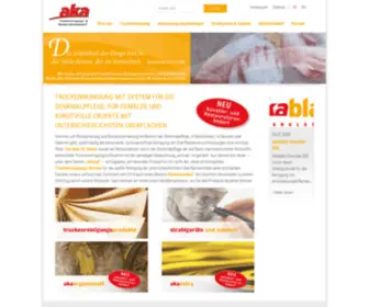 Aka-ART.de(Trockenreinigung, Restaurierung) Screenshot
