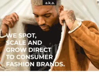 Aka-Brands.com(Next Generation Fashion Brands) Screenshot