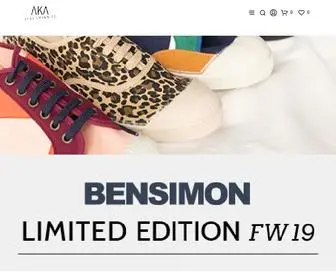 Aka-Online.co.il(אתר הבית הרשמי של מותגי האופנה המובילים: BENSIMON) Screenshot