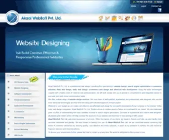 Akaalwebsoft.com(Akaal WebSoft Pvt. Ltd) Screenshot