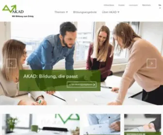 Akad.ch(BMS, Matura, Passerelle, Weiterbildung & Sprachen) Screenshot