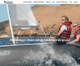 Akademia-Jachtingu.pl(Akademia Jachtingu) Screenshot