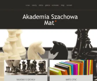 Akademia-Szachowa-Mat.pl(Akademia Szachowa Mat) Screenshot