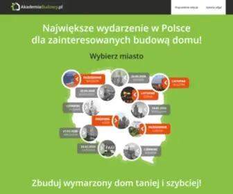 Akademiabudowy.pl(Projekty domów) Screenshot