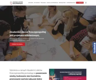 Akademialiderowrp.pl(Strona główna) Screenshot