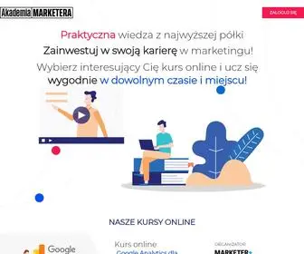 Akademiamarketera.pl(Akademia Marketera) Screenshot