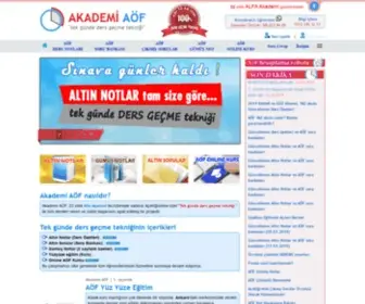 Akademiaof.com(ALFA Akademi) Screenshot