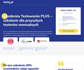 Akademiatestowania.pl(Akademia Testowania Plus) Screenshot