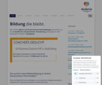 Akademie-CGF.de(Akademie CGF GmbH) Screenshot