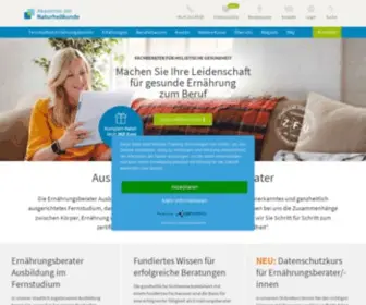 Akademie-Der-Naturheilkunde.com(Die Akademie der Naturheilkunde) Screenshot