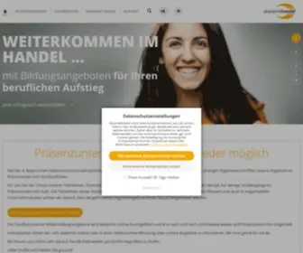 Akademie-Handel.de(Weiterbildung mit IHK) Screenshot