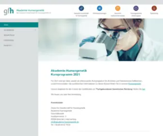 Akademie-Humangenetik.de(Akademie Humangenetik) Screenshot