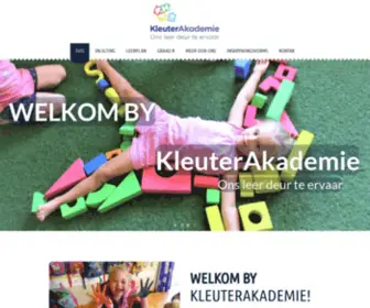 Akademiekleuters.co.za(Kleuter Akademie) Screenshot