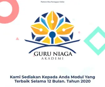 Akademiguruniaga.com(Akademi Guru Niaga) Screenshot