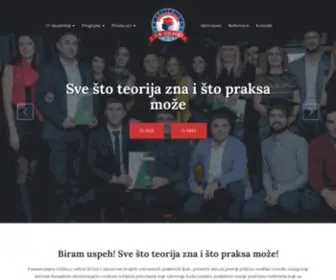 Akademija-AKK.com(Akademija poslovnih znanja i veština D.R) Screenshot