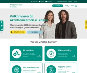 Akademikernasakassa.se(Akademikernasakassa) Screenshot