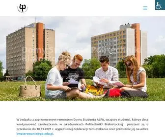 Akademiki.bialystok.pl(Domy) Screenshot
