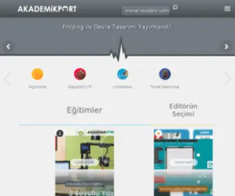 Akademikport.com(Online eğitim) Screenshot