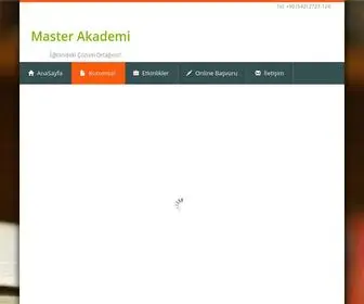 Akademimaster.com(Master Akademi) Screenshot