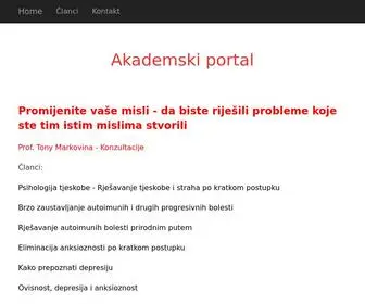 Akademski.com(Akademski Portal) Screenshot