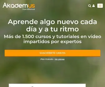 Akademus.es(Cursos online gratuitos) Screenshot
