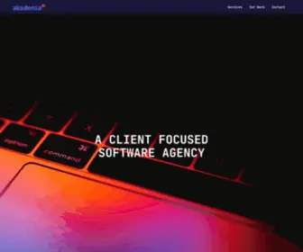 Akadenia.com(Software Agency) Screenshot