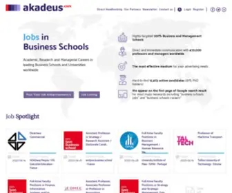 Akadeus.com(Akadeus) Screenshot