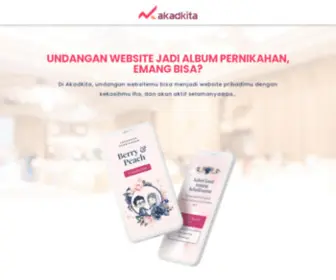 Akadkita.com(Undangan Website) Screenshot