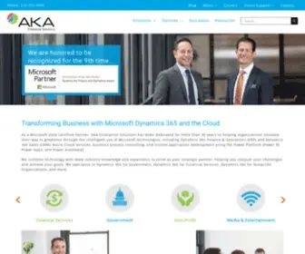 Akaes.com(AKA Enterprise Solutions) Screenshot
