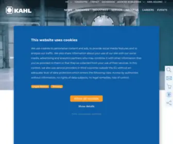 Akahl.com(PELLET MILL MANUFACTURER) Screenshot