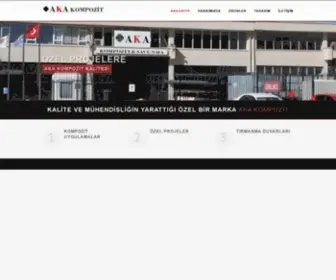 Akakompozit.com(Aka Kompozit) Screenshot